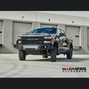 GMC Sierra Side Steps - E-Power Running Boards - Crew Cab - Body Armor 4x4